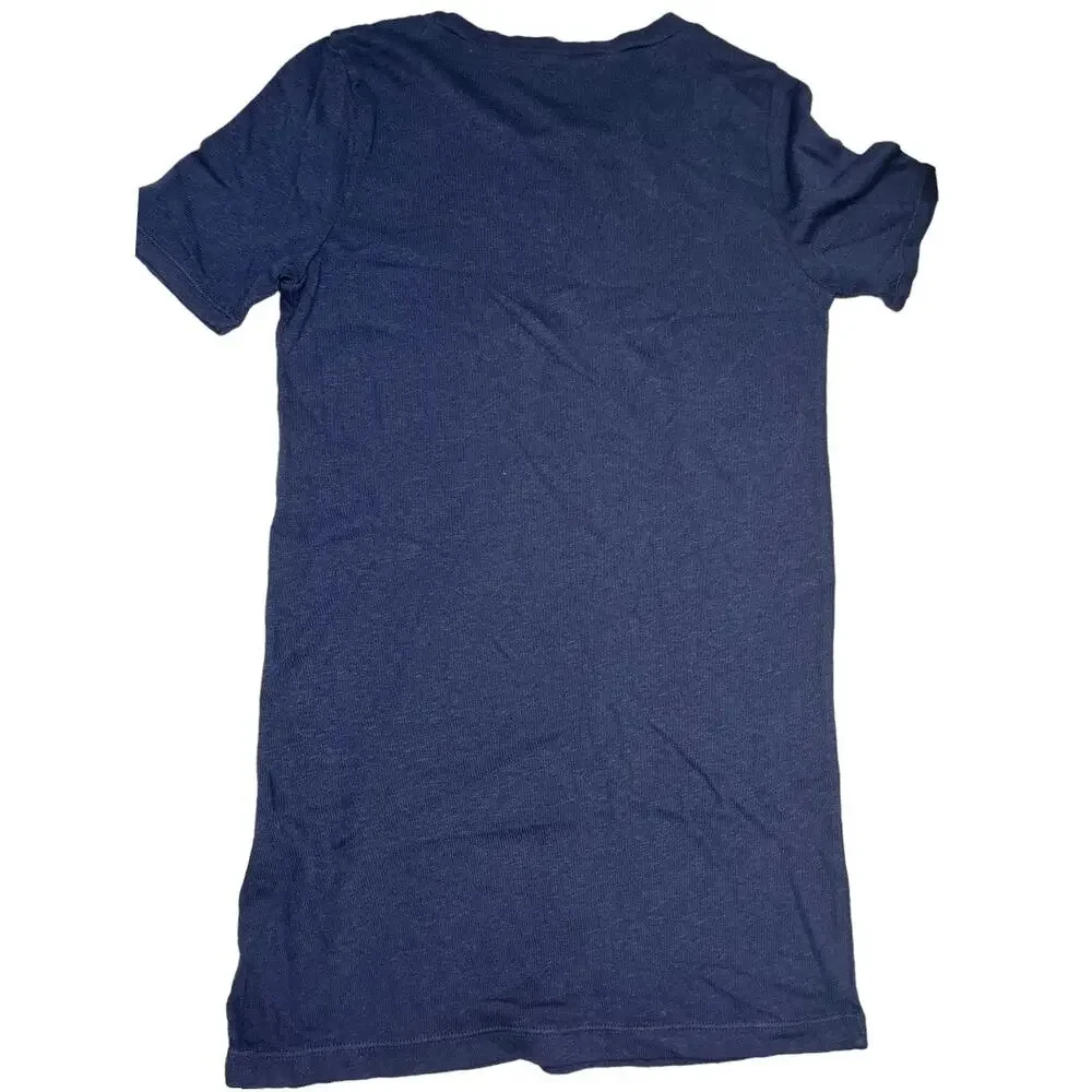 J.CREW Painter T 100% cotton short sleeve long tee shirt crew neck XS
